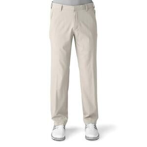 Adidas Climalite 3-Stripes Pant khaki 34x30 lightweight coaches casual comfort